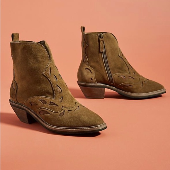 Kelsi Dagger Shoes - Kelsi Dagger Cliff Olive Boot